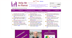 Desktop Screenshot of helpme2parent.ie